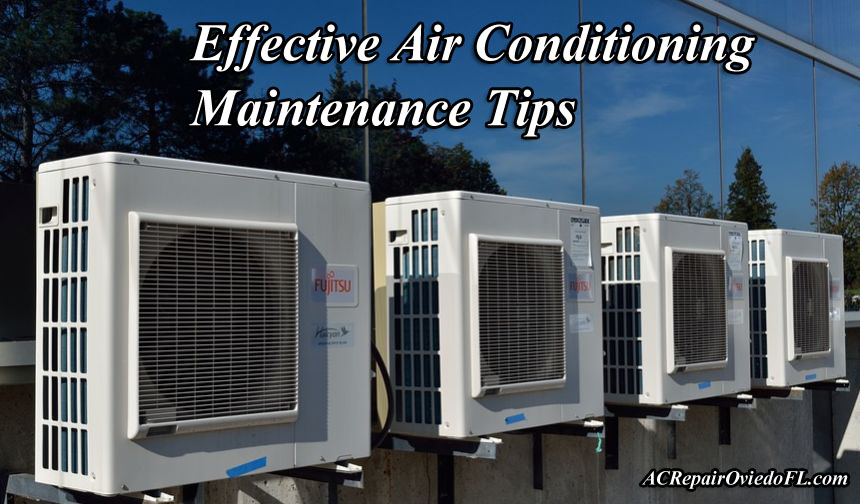 Effective Air Conditioning Maintenance Tips